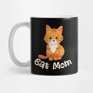 Cat Mom - Cute Cat Lover Mug